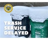 trash service delay