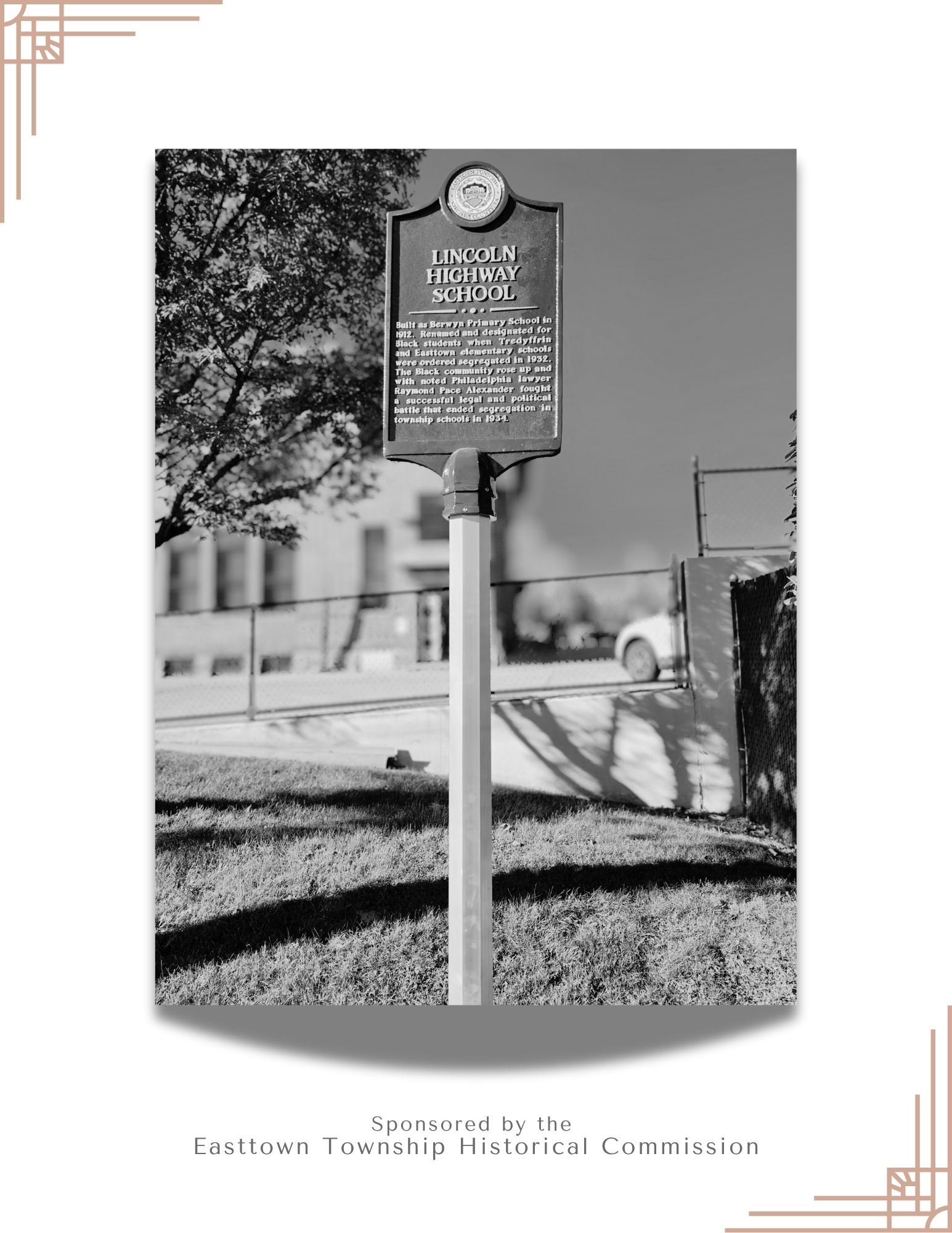 LHS Historical Marker Dedication Back